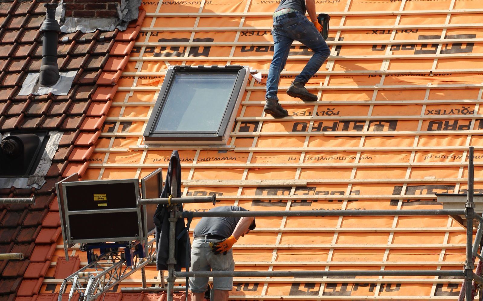 Société JB, chantier de couvreur zingueur à Sens